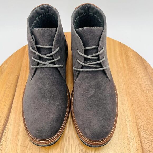 Vance Co. Orson Men’s Suede Chukka Boot In Dark Gray Size 10 - Picture 10 of 16